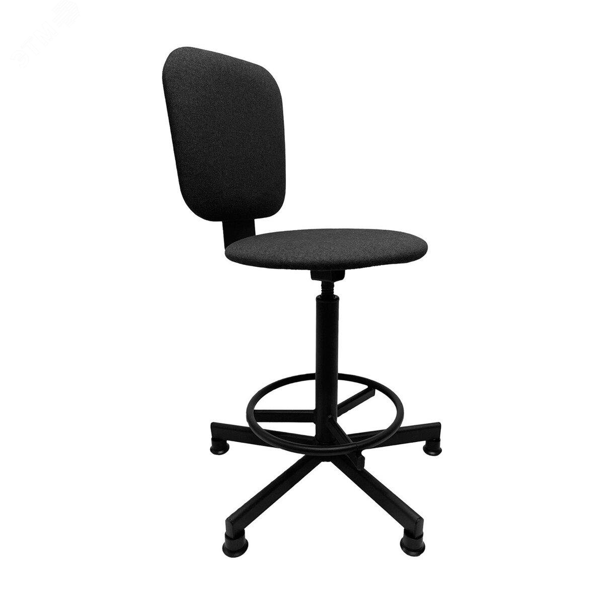 Изображение товара Стул кассира РС37 с винтовой регулировкой и опорным кольцом для ног