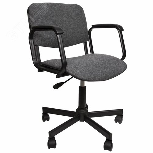 Изображение товара Кресло оператора КР08, с подлокотниками, серое, ш/к 84095 (шт)