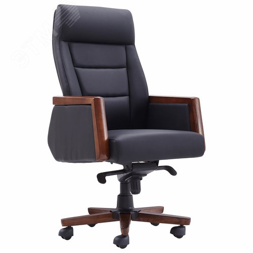 Изображение товара Банкетка без спинки ''Астрид'' (1200 х 450 х 415), серый каркас, кожзам черный, БМ9 К-01, ш/к 32716 (шт)