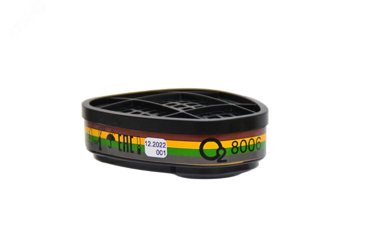 Изображение товара Фильтр угольный А1B1Е1К1, O2 8006 (2 шт.) (шт) Изображение товара Фильтр угольный А1B1Е1К1, O2 8006 (2 шт.) (шт)