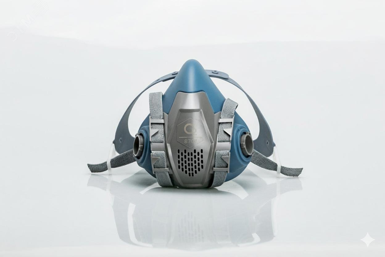 Изображение товара Полумаска фильтрующая О2 размер М, 8702 (шт)