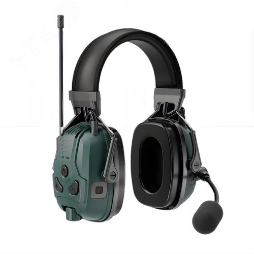 Изображение товара Наушники противошумные с радиосвязью cо стандартным огловьем и встроенной рацией O2 Aircom 1001 (шт)