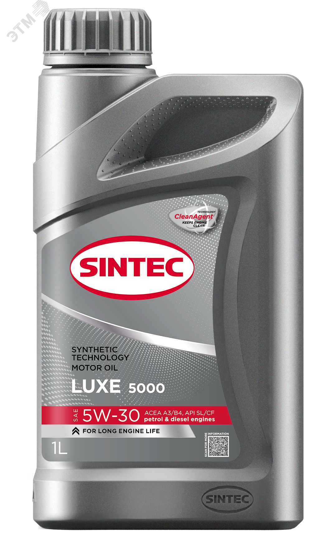 Изображение товара Масло моторное Sintec Luxe 5000 5W-30 A3/B4 SL/CF 1л (шт)