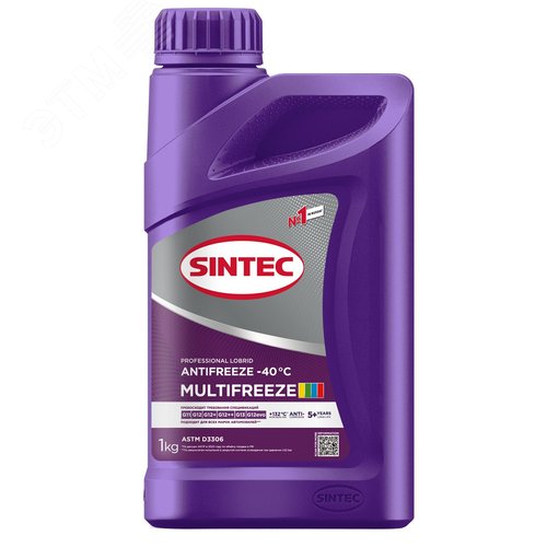 Изображение товара АнтифризSintec Antifreeze Multifreeze violet -40 1кг (шт)