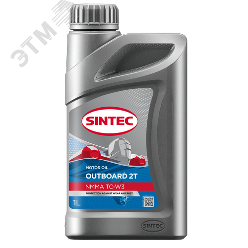 Изображение товара Масло моторное Sintec Outboard 2T TC-W3 1л (шт)