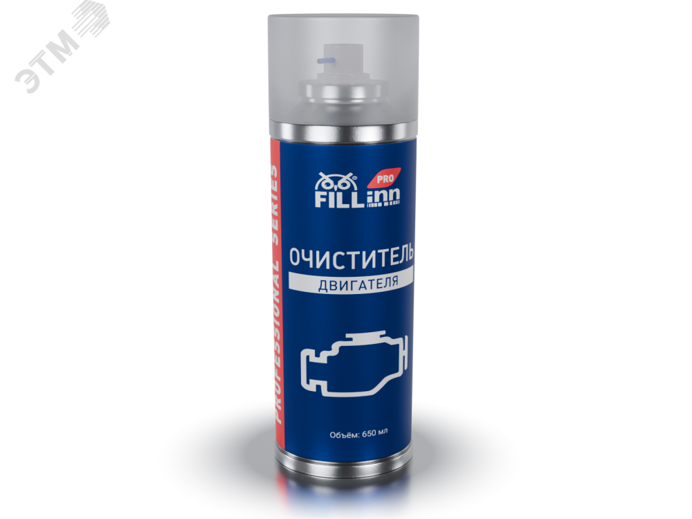 Изображение товара Очиститель двигателя 650 мл аэрозоль для эффективной очистки автомобиля