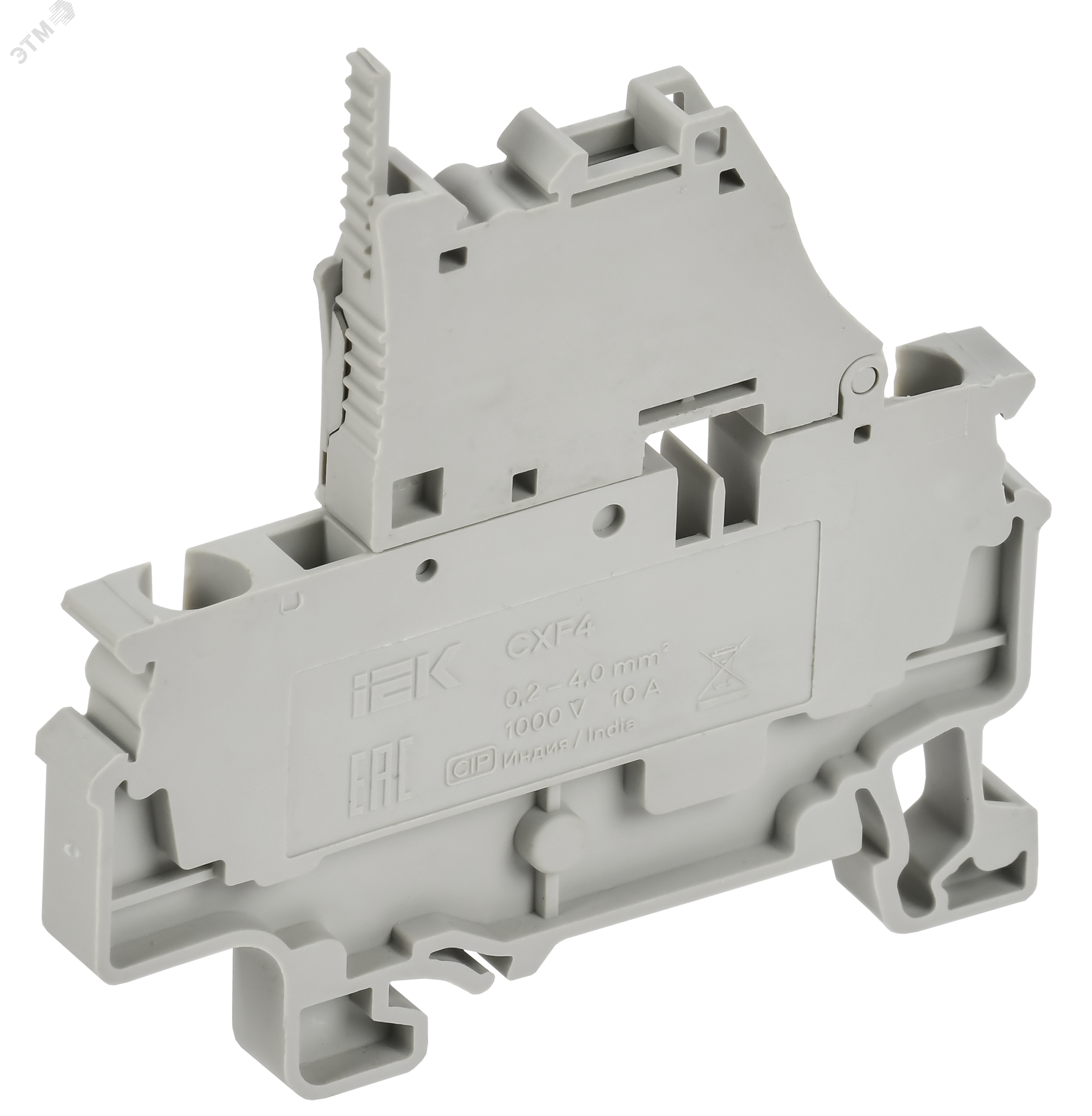 Изображение товара Клемма пружинная ARMAFIX с держателем предохранителя CXF4 IEK