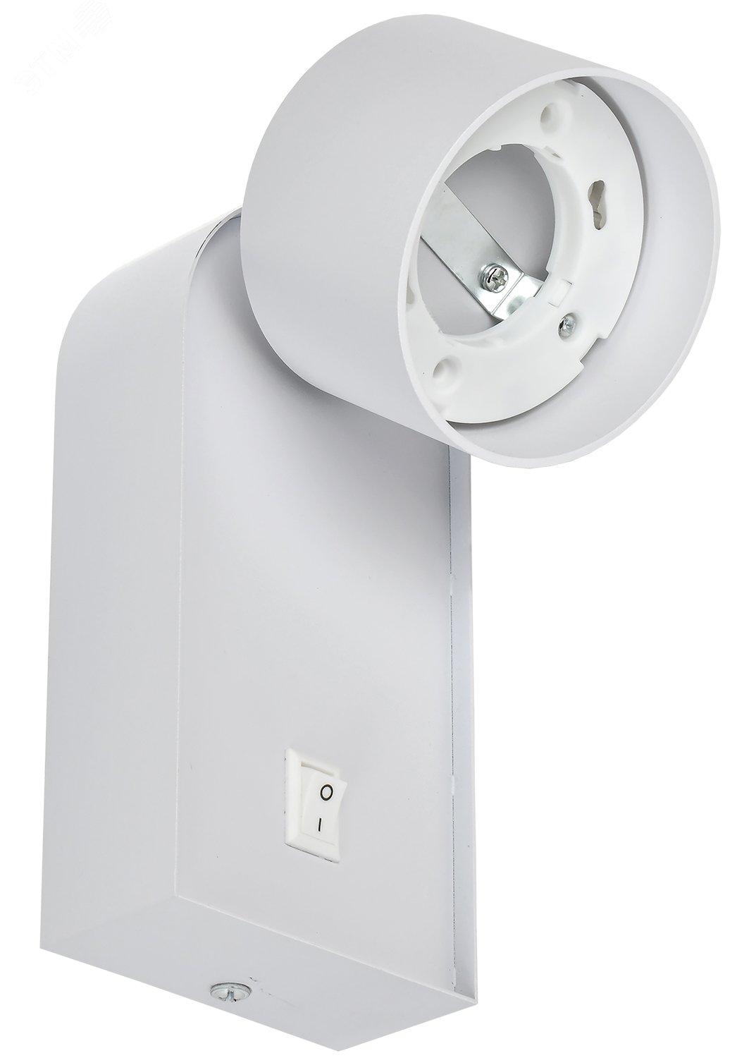 Изображение товара Белый накладной настенный светильник IEK 4041 под лампу GX53 для дома и офиса