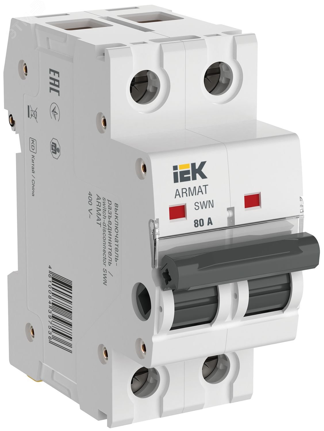 Изображение товара Выключатель нагрузки ISW 2P 80А (шт)