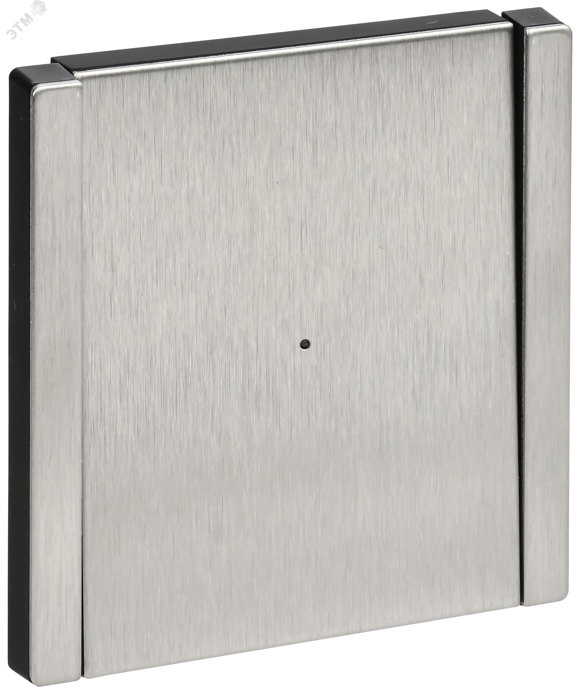 Изображение товара Выключатель 1-клавишный с индикацией FORTE&PIANO FP702M металл никель IEK