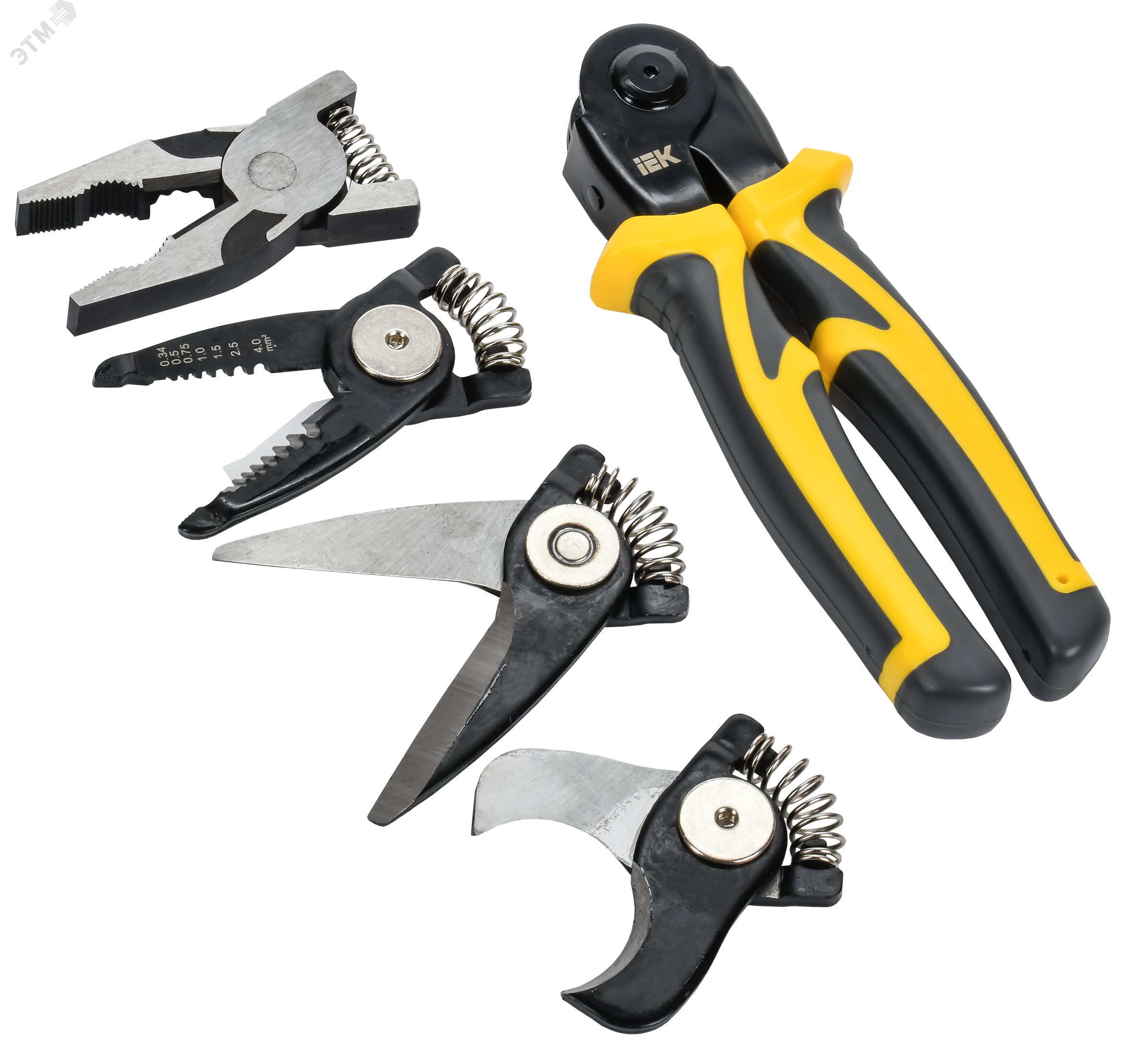 Изображение товара Многофункц. пассатижи с насадками 4в1 K1 ARMA2L 4 (компл)