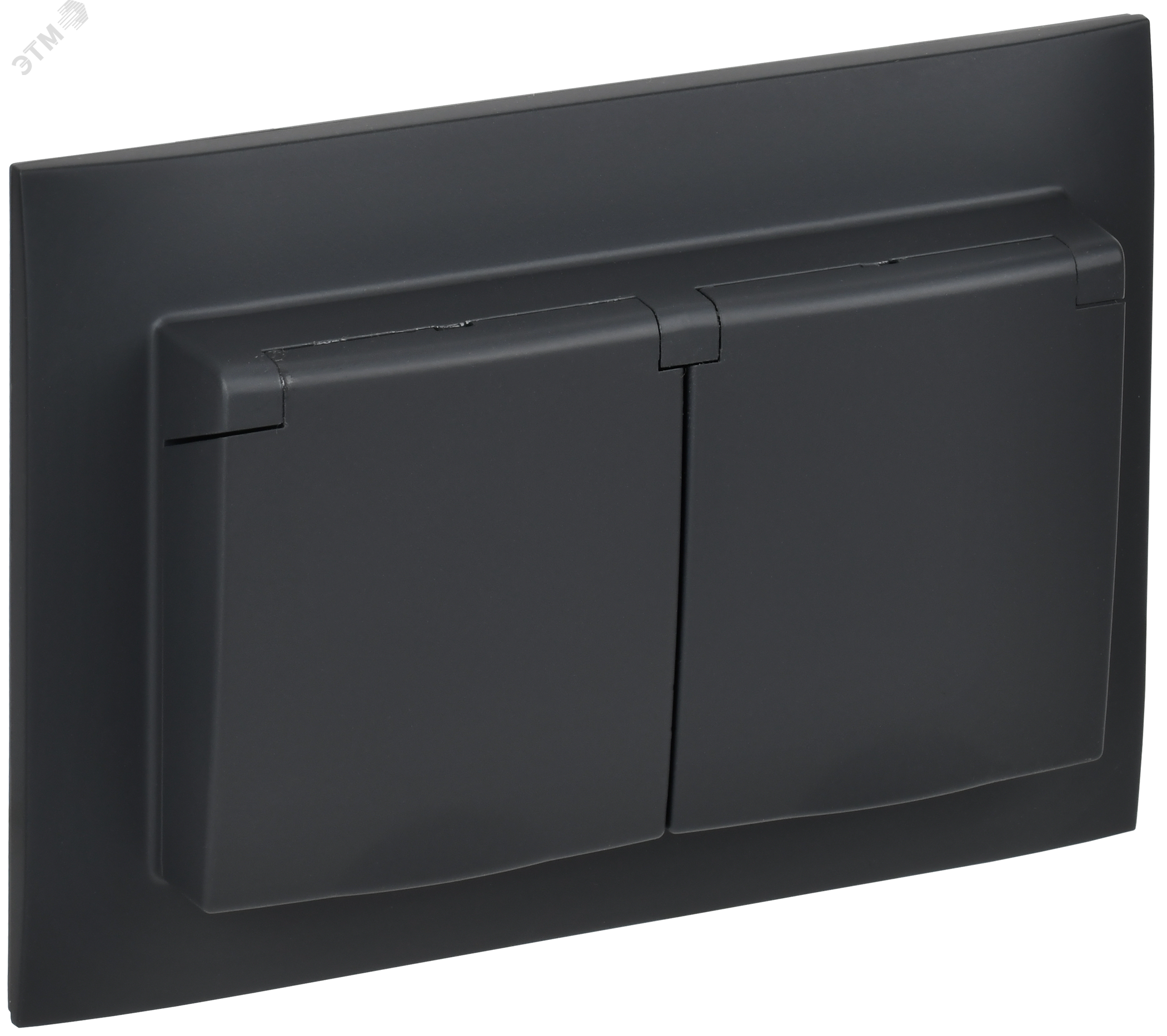 Изображение товара Двойная розетка SKANDY 16А IP44 с защитными шторками и заземлением