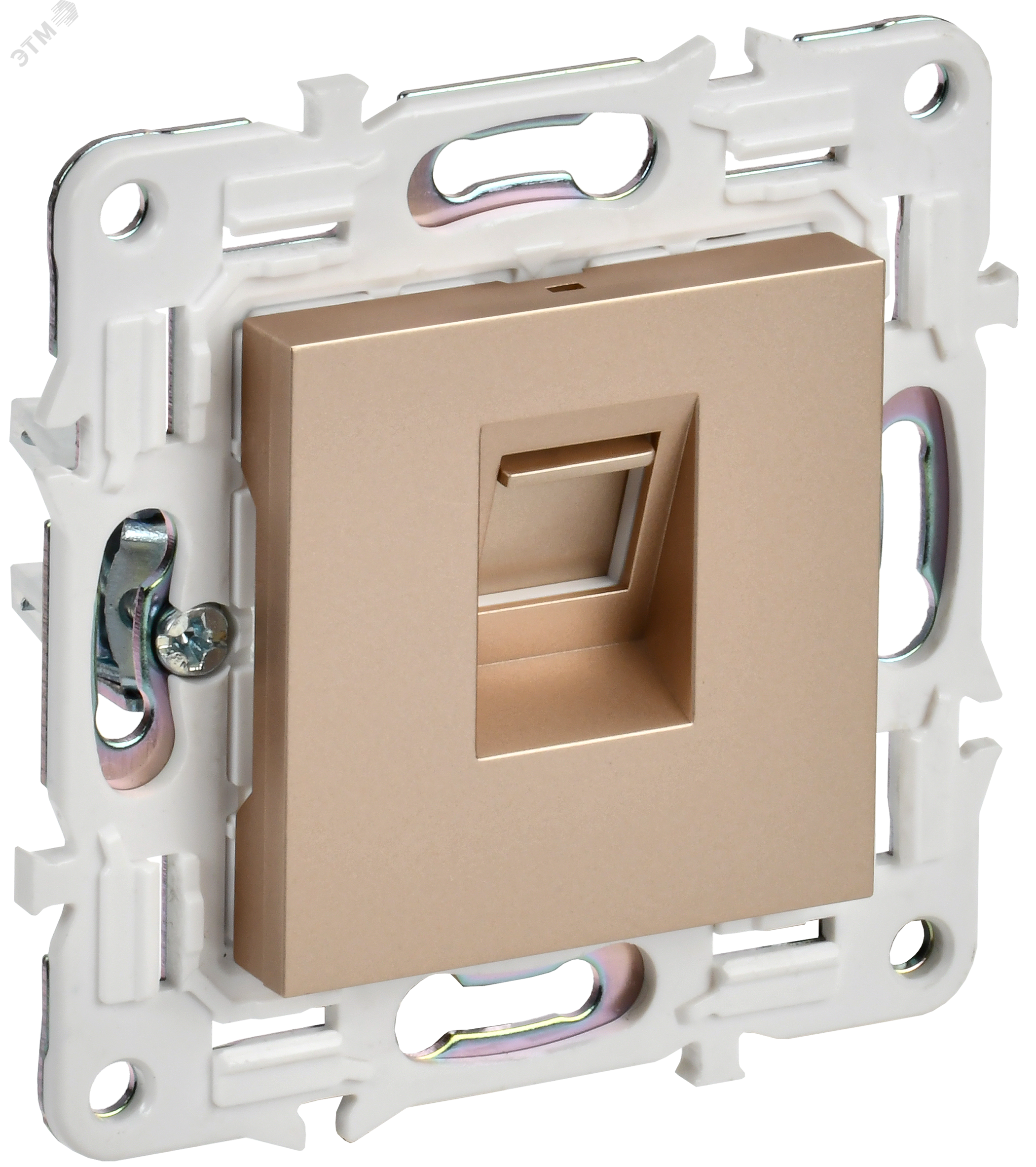 Изображение товара Розетка компьютерная RJ45 SKANDY IEK серия SKANDY заподлицо бежевый