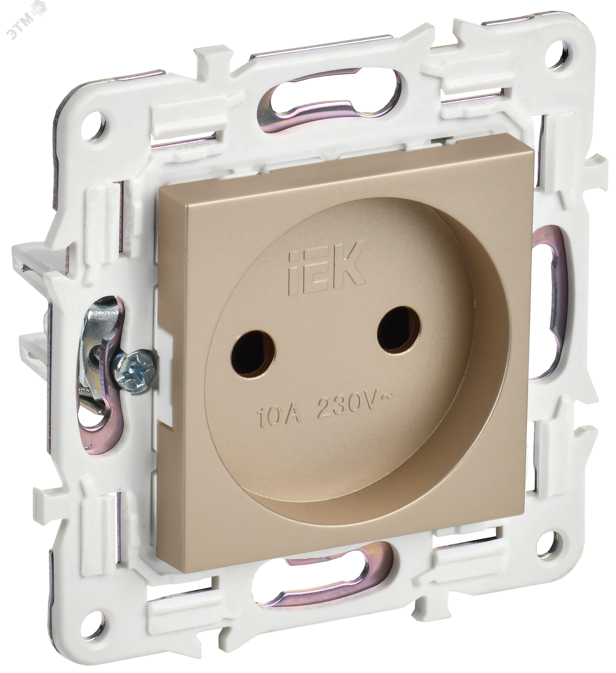 Изображение товара SKANDY Розетка силовая без заземления без шторок 10А