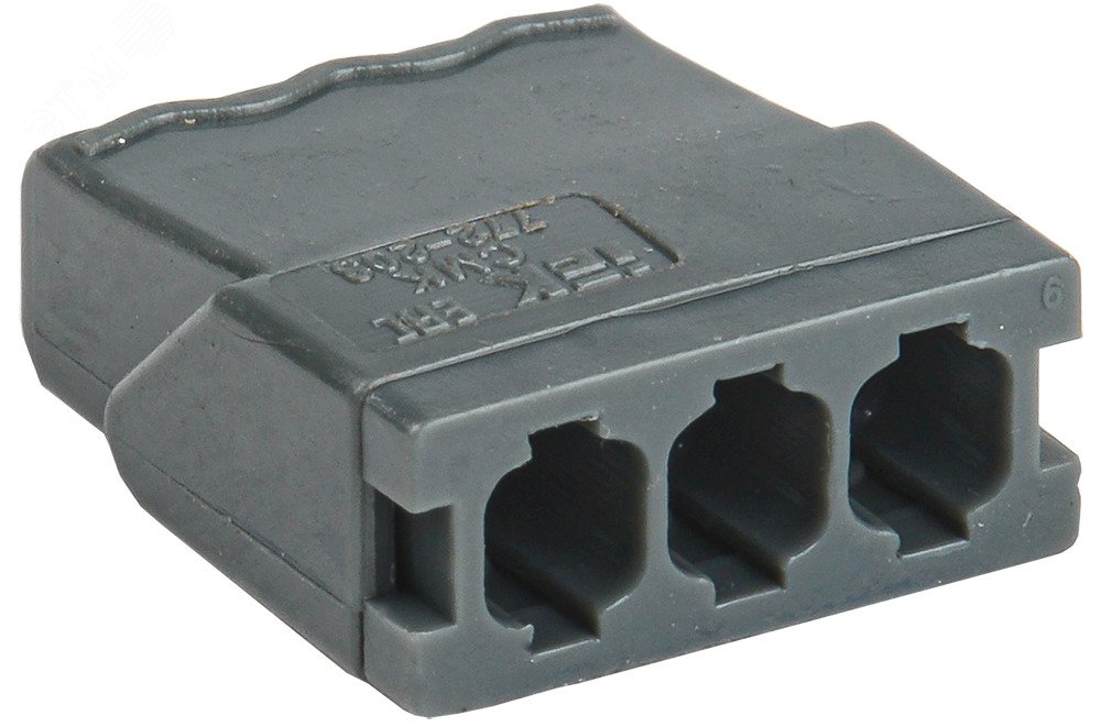 Изображение товара Строительно-монтажная клемма серии 772 с пастой 3 контакта 2.5 мм2 IEK