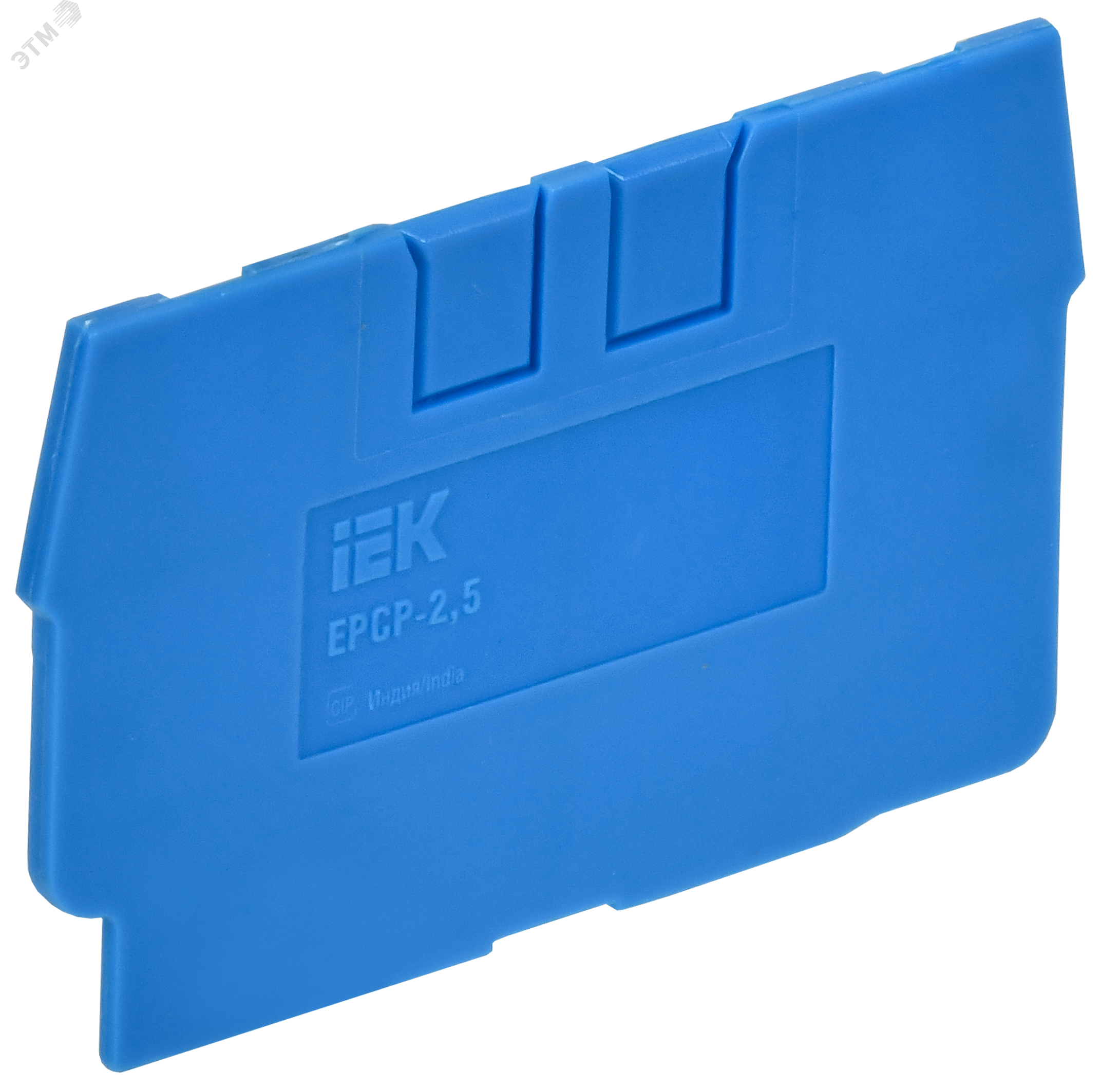 Изображение товара ARMAFIX Заглушка для колодки клеммной CP 2,5мм2 синяя IEK (шт)