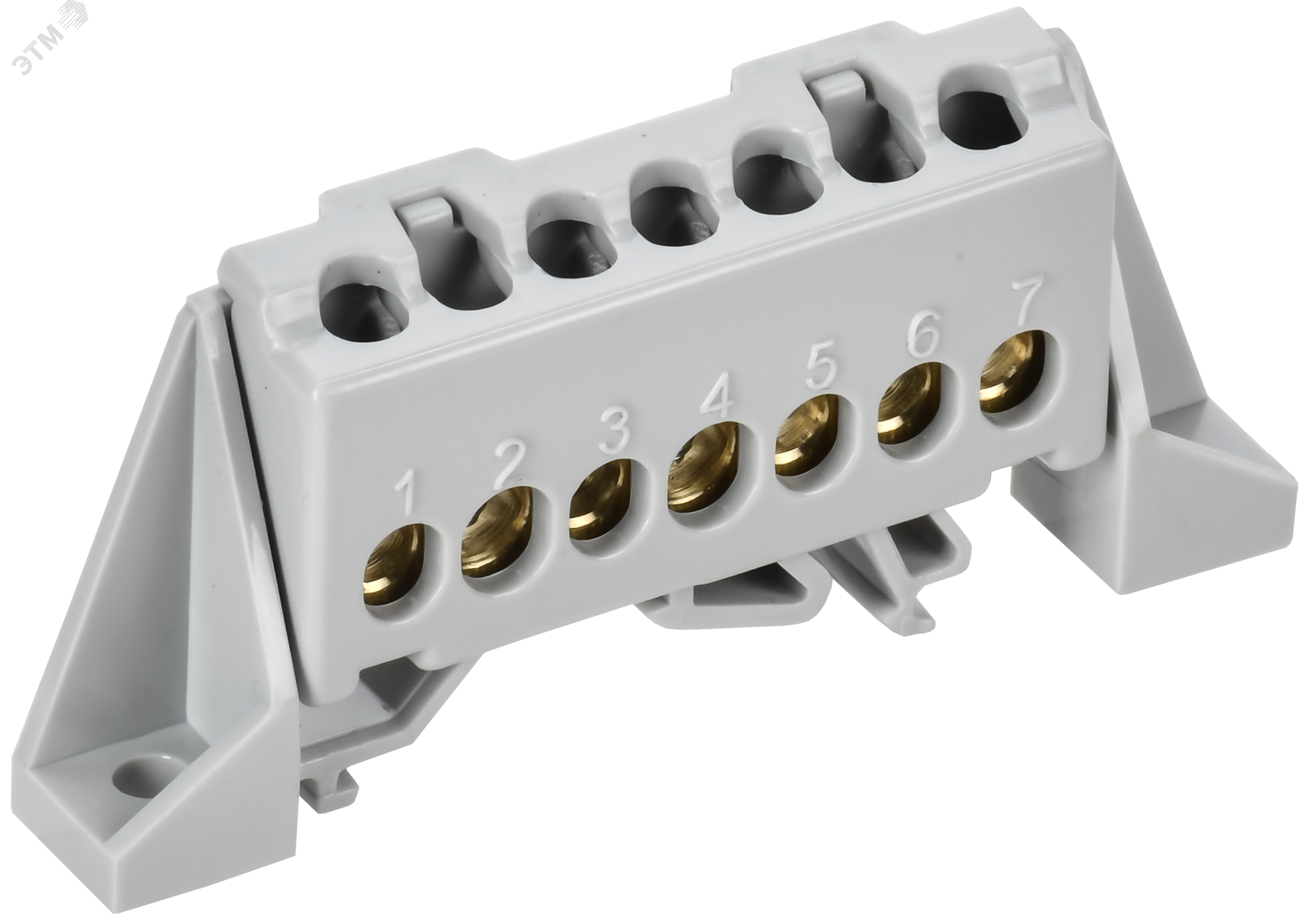 Изображение товара TEKFOR Шина L фаза в комбинированном DIN-изоляторе Стойка 6х9-7-Ср IEK (шт)