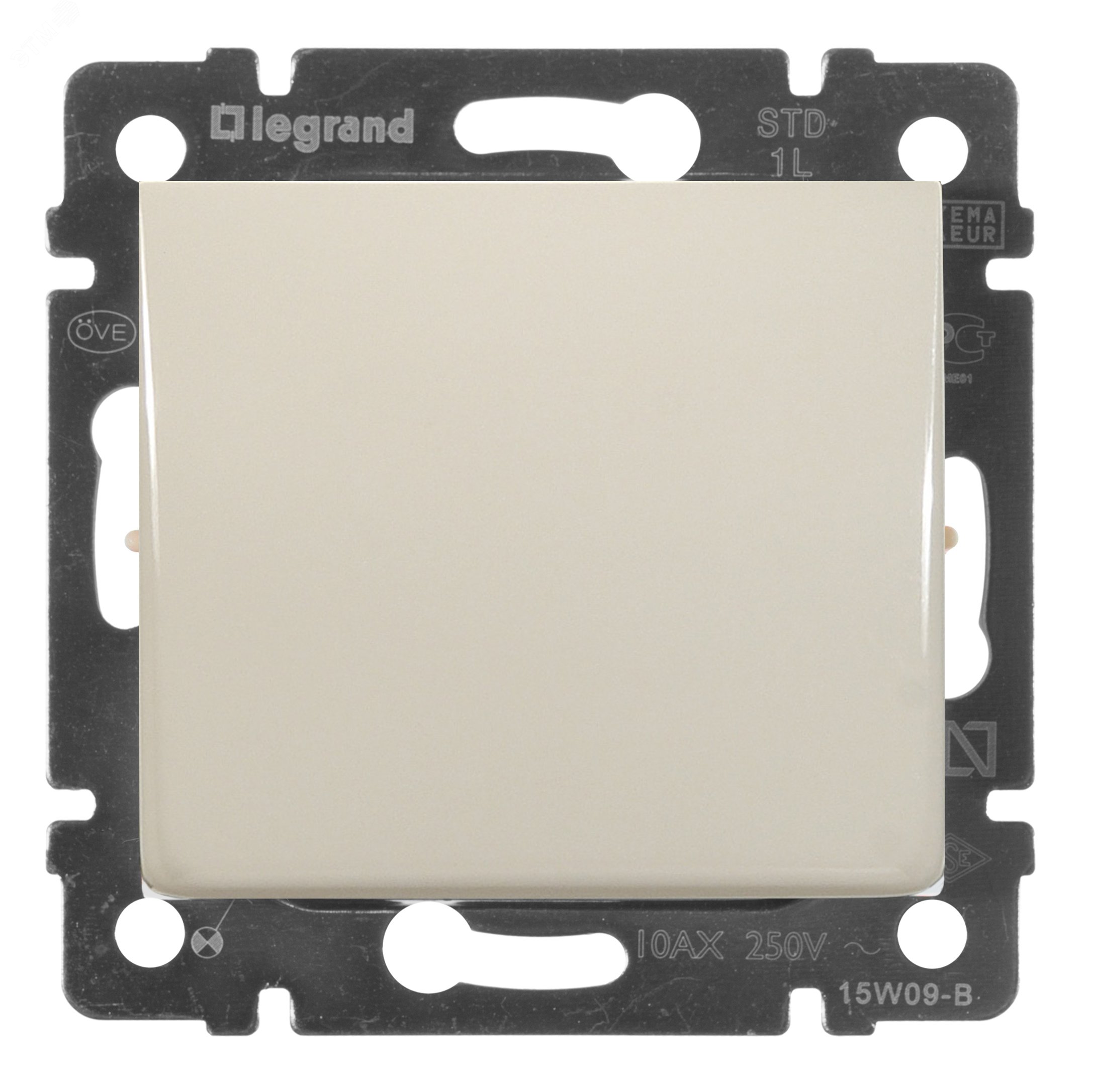 Изображение товара Вывод кабеля слоновая кость VALENA для электроподключения и монтажа