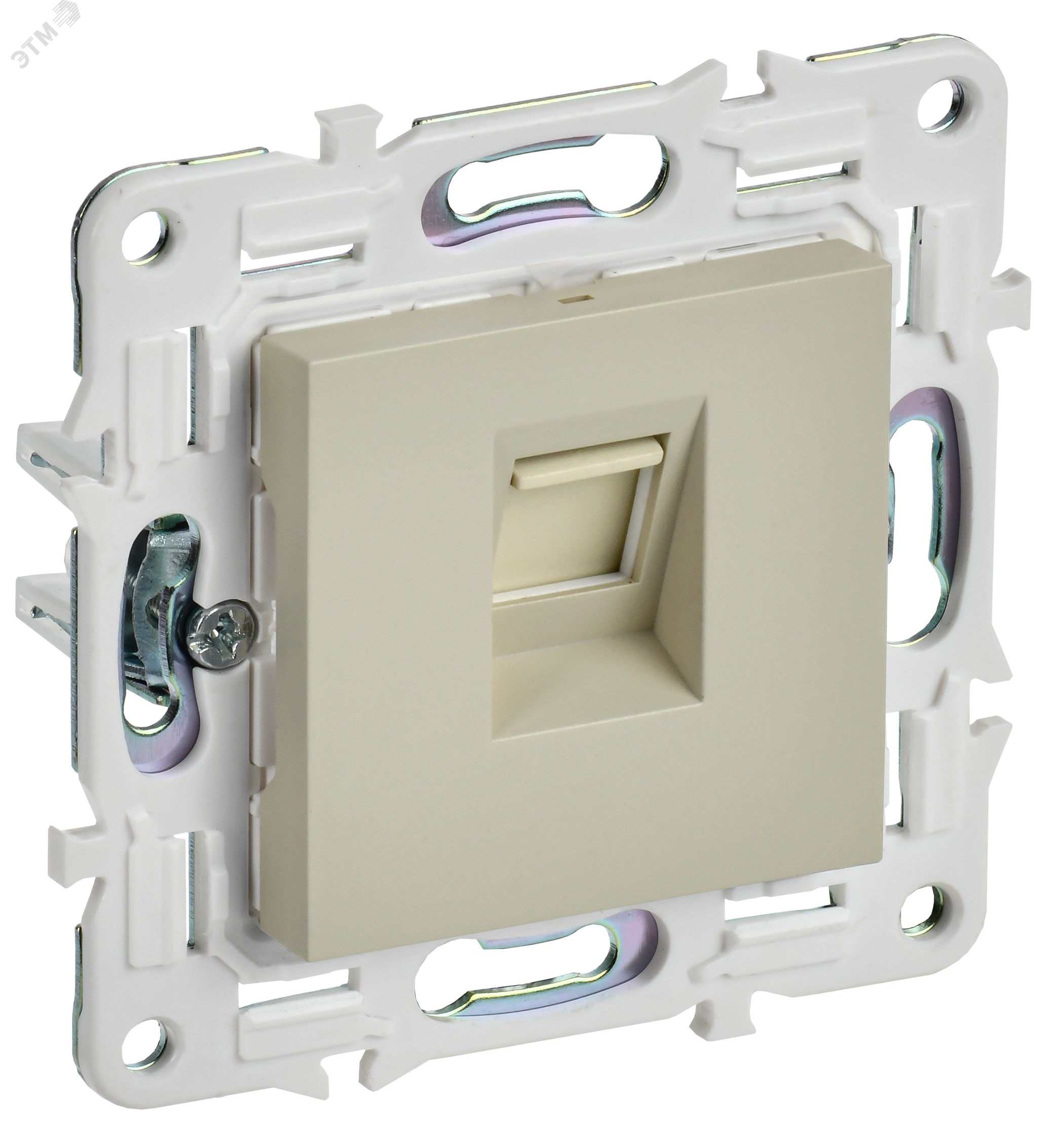 Изображение товара Компьютерная розетка RJ45 SKANDY серии SKANDY IEK бежевый