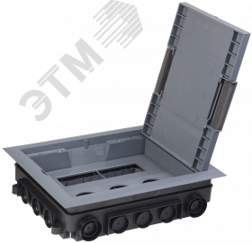 Изображение товара Лючок напольный ONFLOOR 24 PRIMER IEK пластиковый с защитой IP30 330 мм