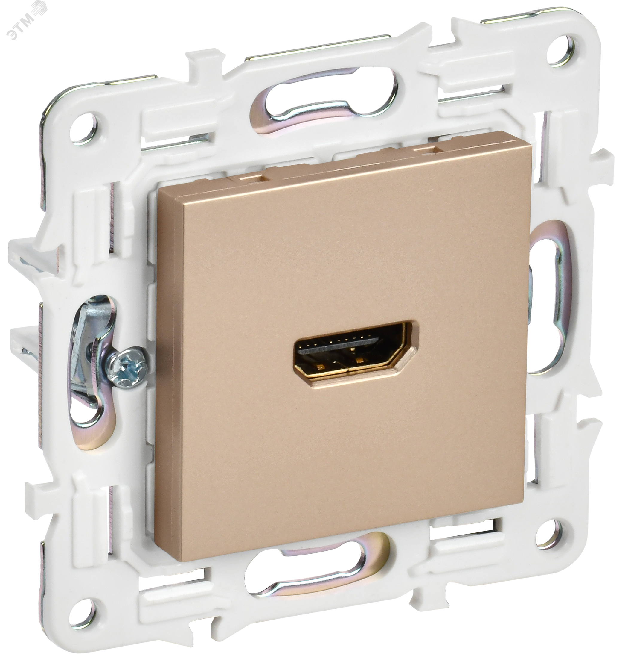 Изображение товара Розетка HDMI SKANDY серия SKANDY IEK 1 пост бежевый IP20