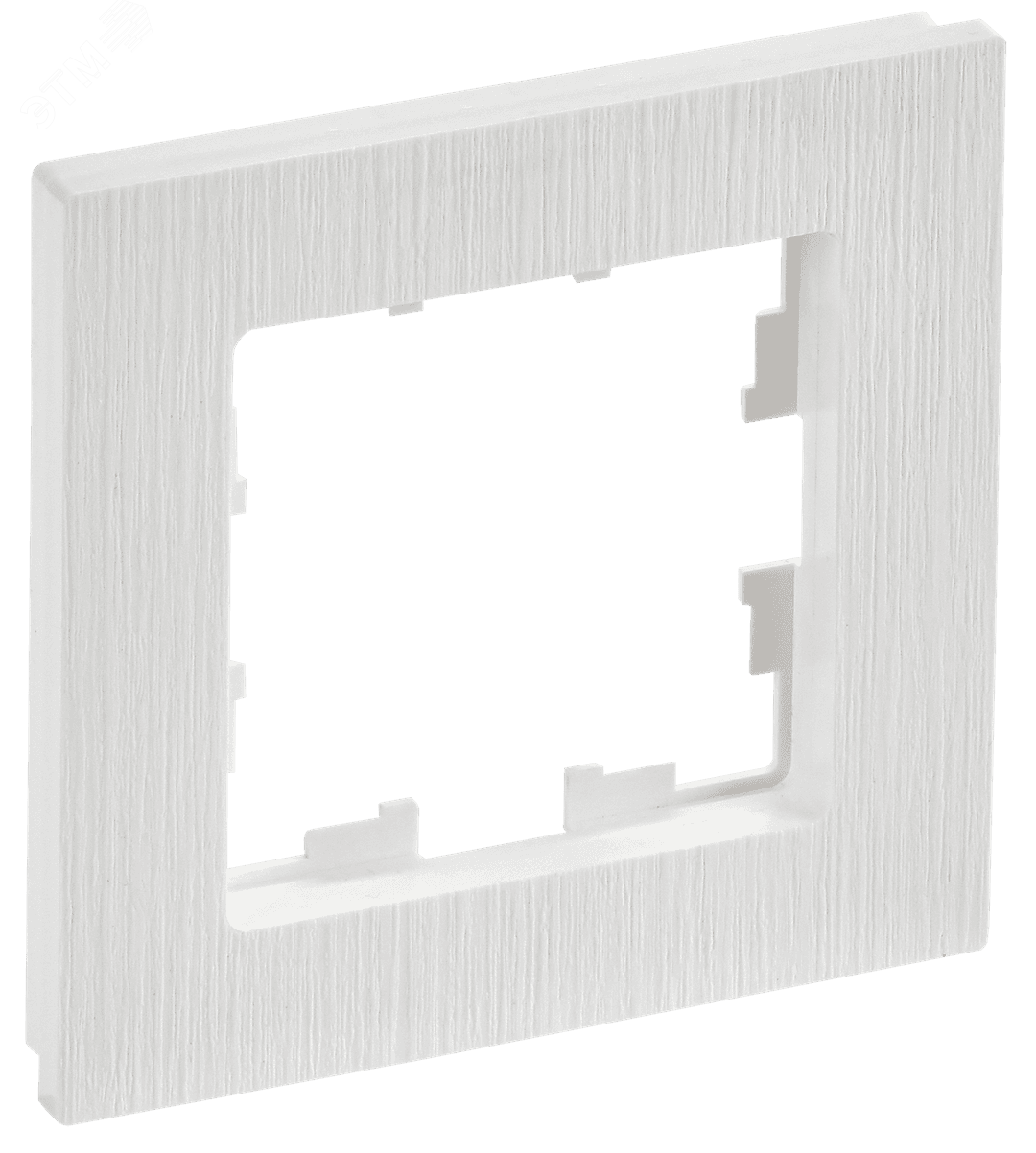 Изображение товара Рамка для электроустановочных изделий 1 пост BRITE IEK белая