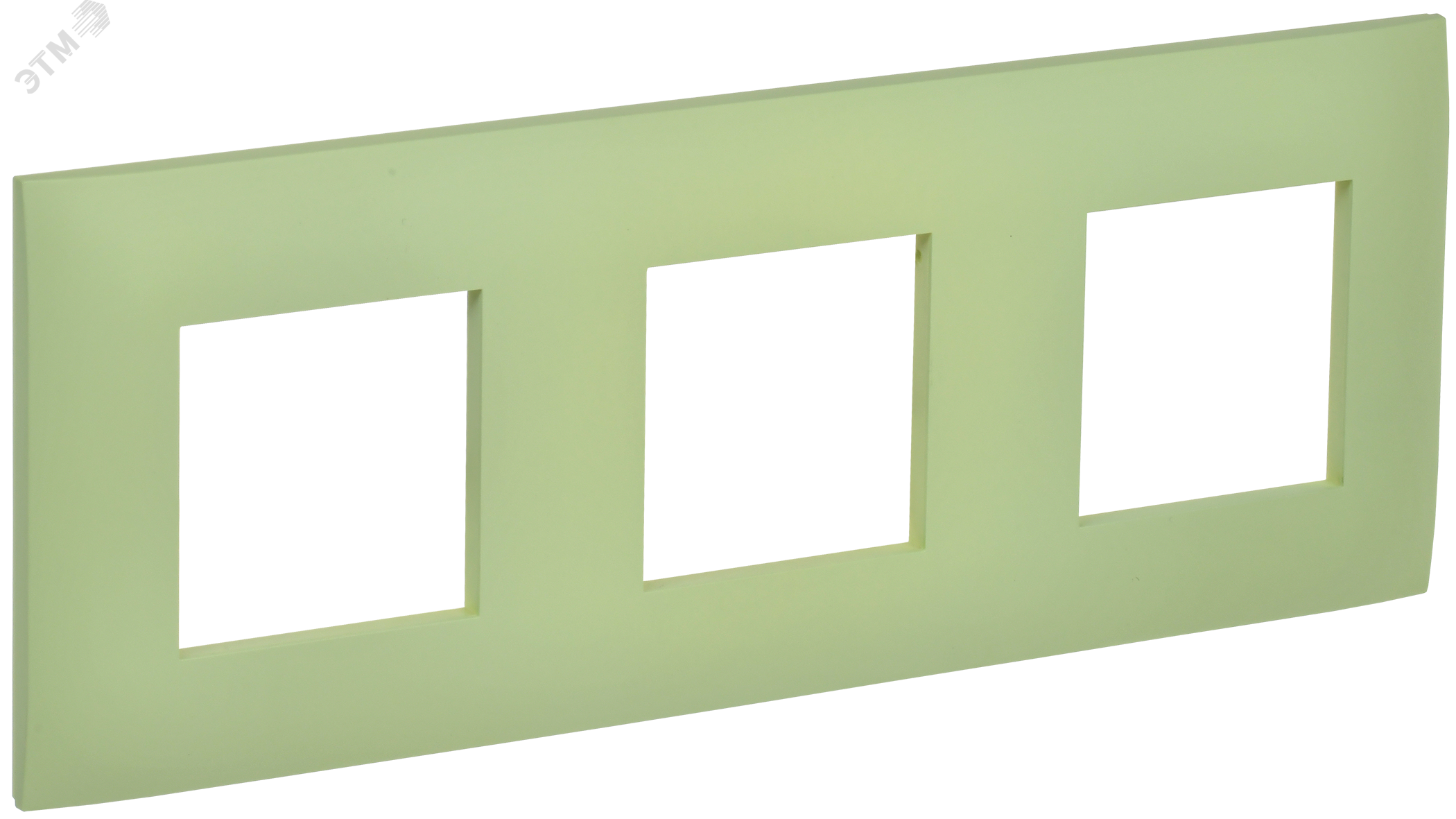Изображение товара Рамка 3-местная SKANDY SK-F03M мятного цвета из поликарбоната