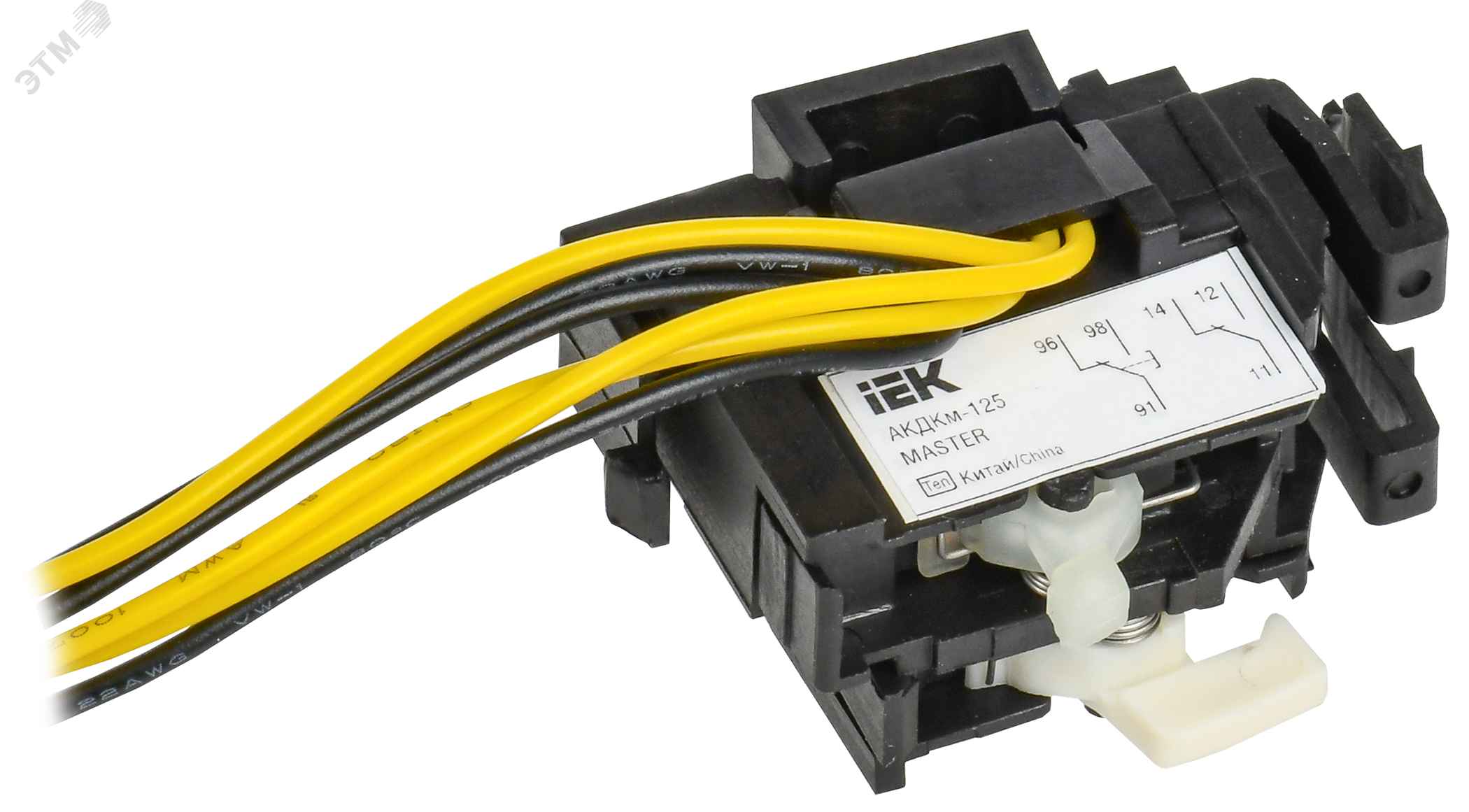 Изображение товара Контакт совмещенный АКДКм-125 IEK для автоматических выключателей