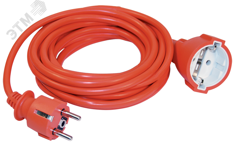 Изображение товара Удлинитель силовой 1 розетка 10м ПВС IP20 IEK УШ-01РВ