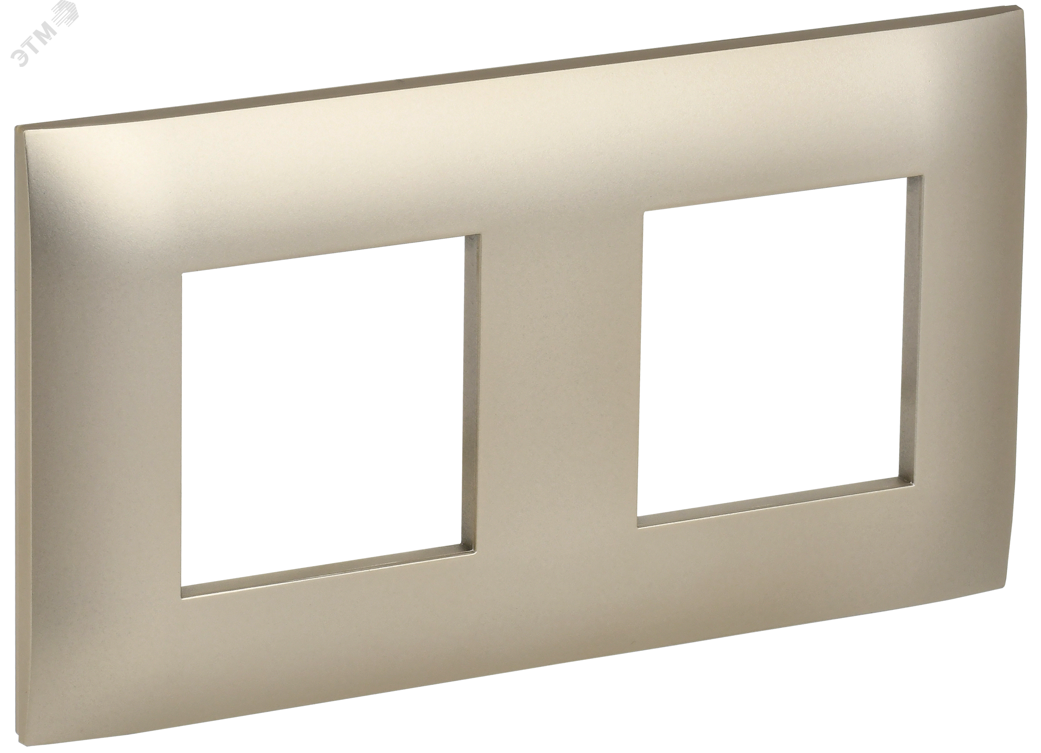 Изображение товара SKANDY Рамка 2-местная SK-F02Sh шампань IEK (шт)