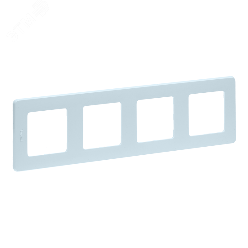 Изображение товара Мятная 4-местная рамка INSPIRIA для установки Изображение товара Мятная 4-местная рамка INSPIRIA для установки