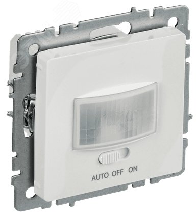 Изображение товара Датчик движения BRITE ДС10-1-БрБ IEK 6м 160° IP20 Белый скрытый монтаж