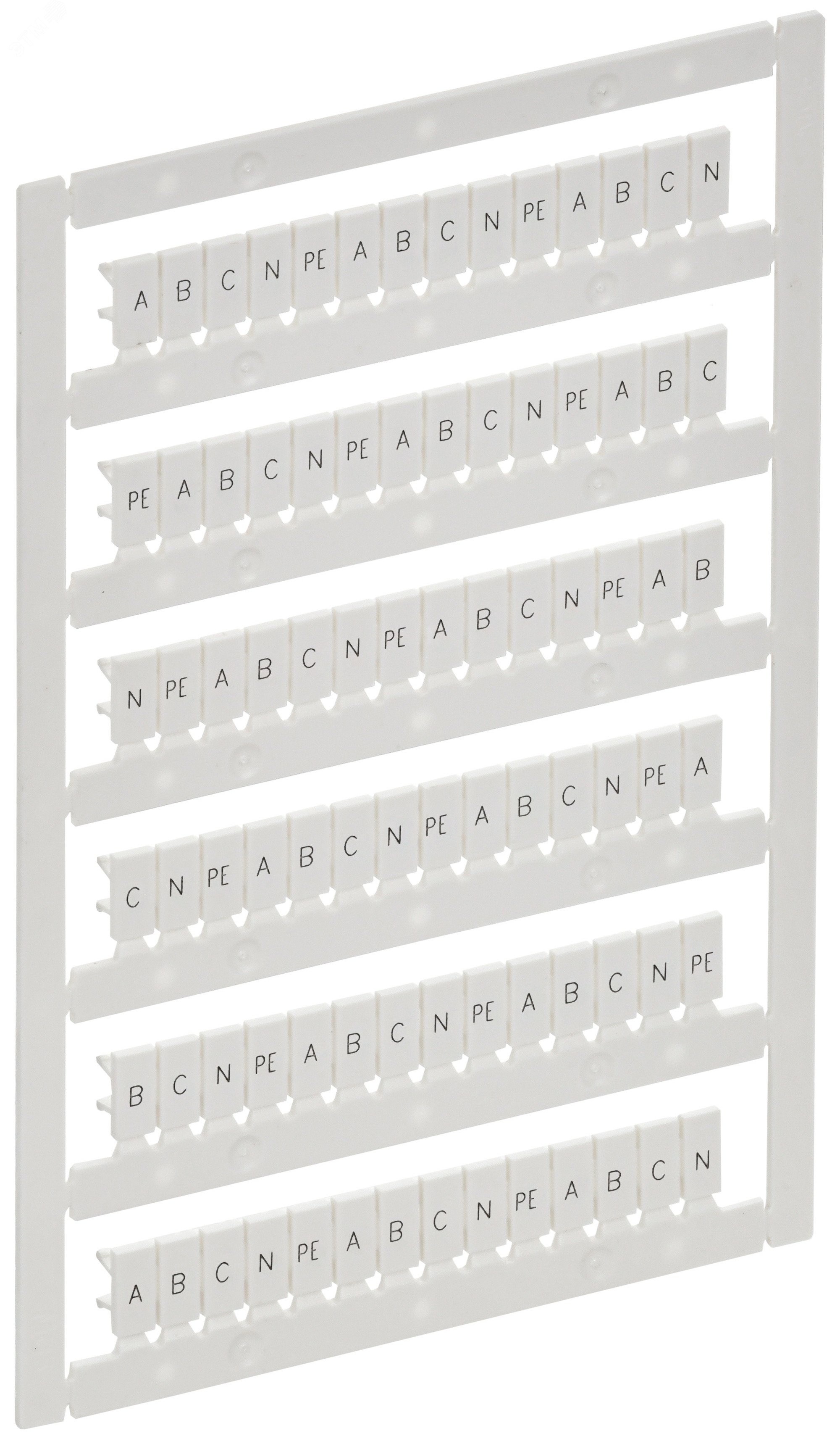 Изображение товара Маркер для кабелей ARMAFIX для CTS/CP 2,5мм2 с символами IEK