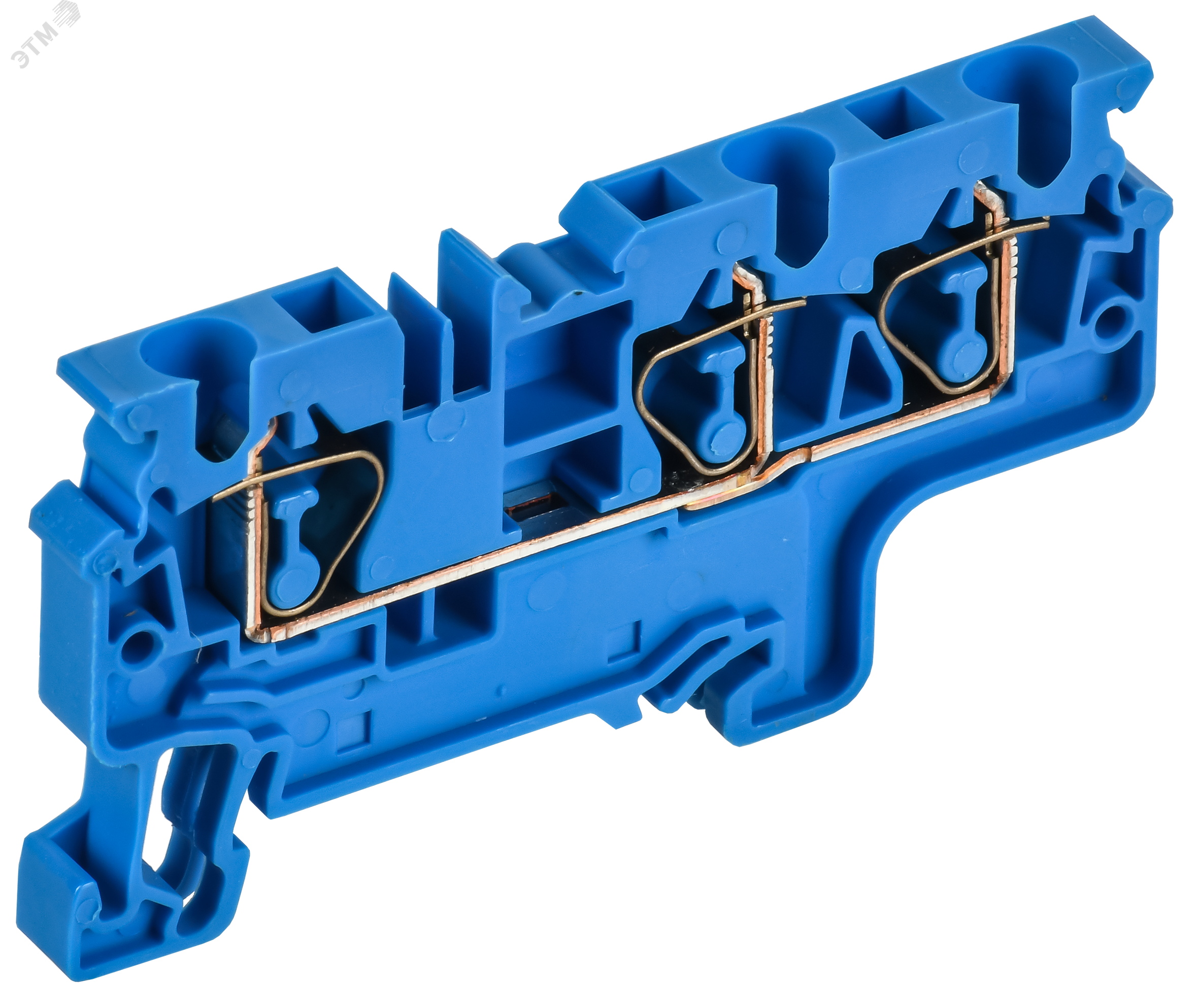 Изображение товара Клемма ARMAFIX CX4-3 BU 4мм2 трехконтактная синяя IEK