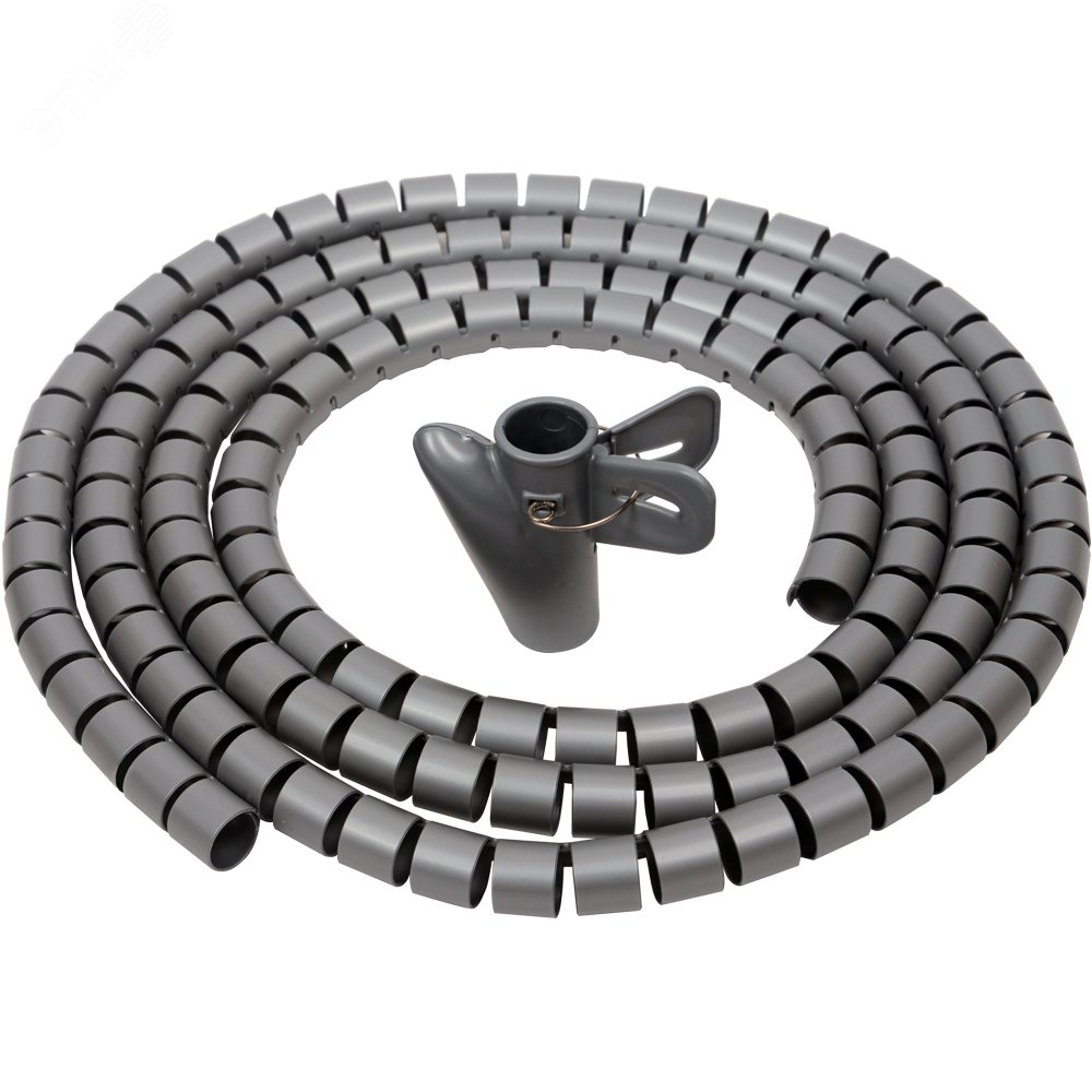 Изображение товара Бандаж кабельный БК 25мм с ключом IEK 2м для организации кабельных систем