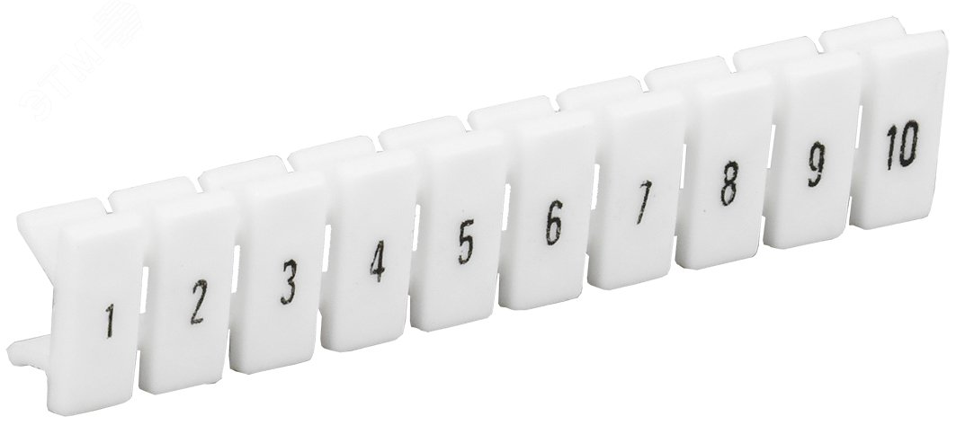 Изображение товара Маркеры для КПИ-1,5мм2 с нумерацией №№ 1-10 (шт)