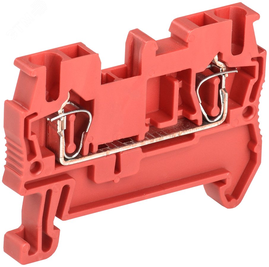 Изображение товара Клемма пружинная КПИ 2в-2,5 31А красный (шт)