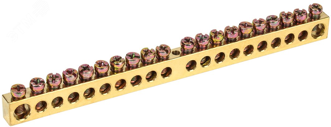 Изображение товара Шина PEN земля-ноль 8х12мм 20/1 (20групп/крепеж по центру) (шт)