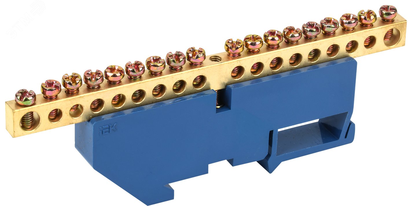 Изображение товара Шина N ноль на DIN-изоляторах ШНИ-6х9-18-Д-С (шт)