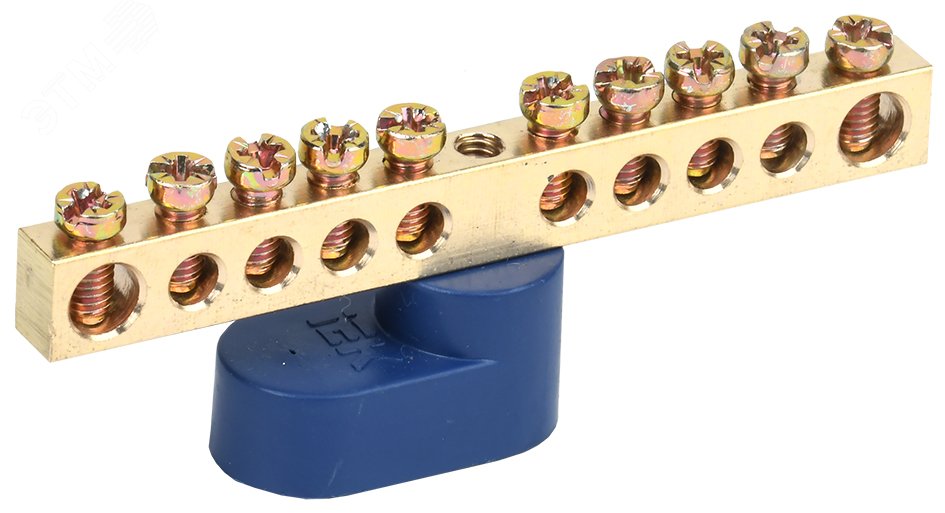 Изображение товара Шина N ноль на одном угловом изоляторе ШНИ-6х9-10-У1-С (шт)