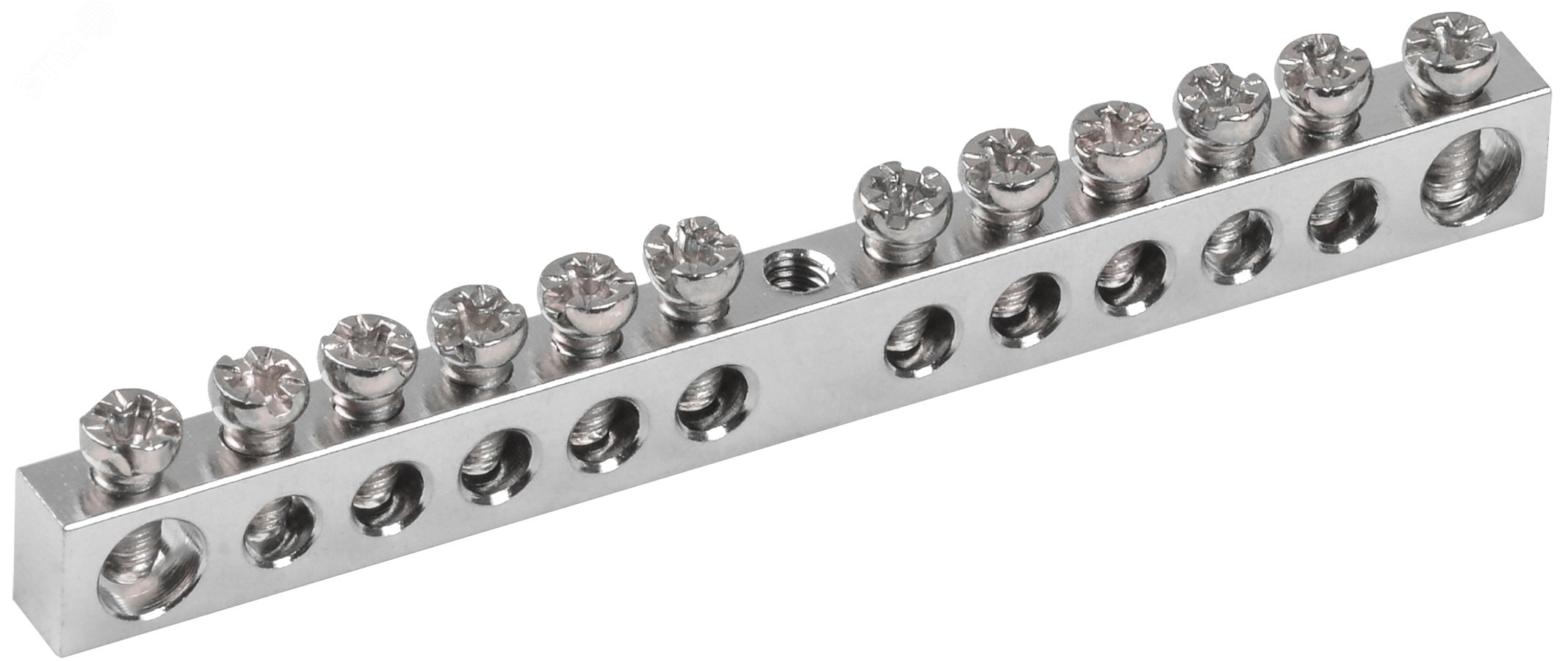 Изображение товара Шина PEN земля-ноль 6х9мм 12/1 Ni IEK