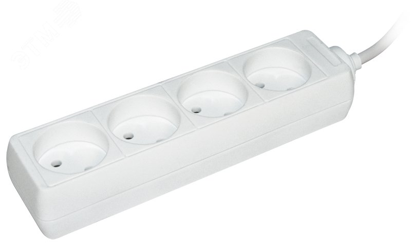 Изображение товара Удлинитель У4 4 места 2Р/1.5 метра 2х0.75мм2 10А/250В IEK