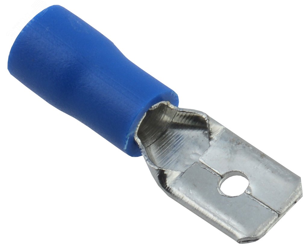 Изображение товара Разъем РпИп 2-6-0.8 плоский IEK 100 шт для быстрого соединения проводов