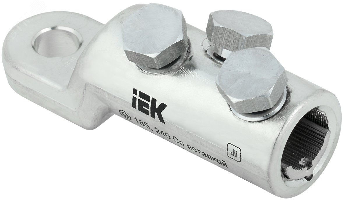 Изображение товара Наконечник болтовой луженый НБЛ 185-400-16/3 35кВ монтаж кабельных жил