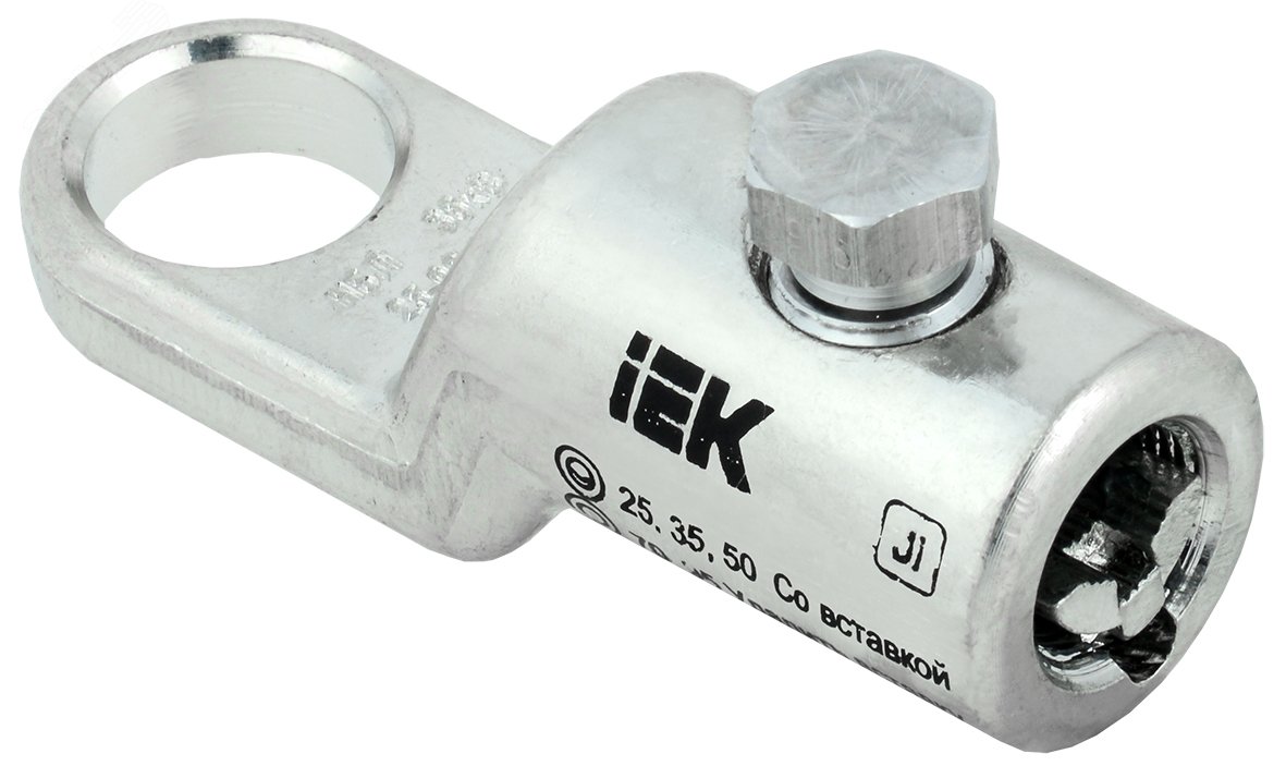 Изображение товара Кабельный наконечник болтовой луженый НБЛ 25-95-16/1 35кВ IEK