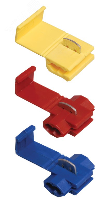 Изображение товара Зажим ответвительный 1,0-2,5 мм2 синий ЗПО-1 (100 шт) IEK