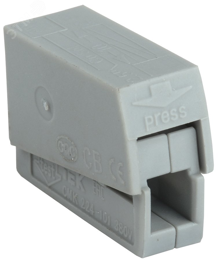 Изображение товара Строительно-монтажная клемма СМК 224-101 (шт) Изображение товара Строительно-монтажная клемма СМК 224-101 (шт)