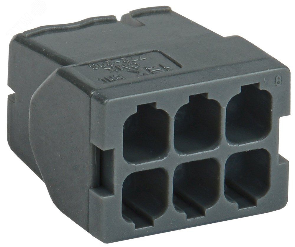 Изображение товара Строительно-монтажная клемма СМК 772-246 с пастой (шт)