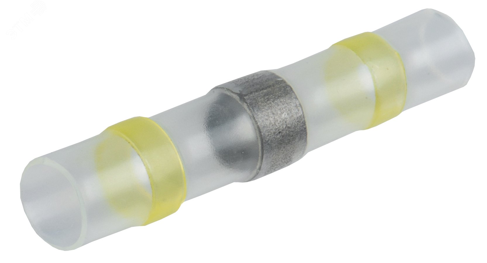 Изображение товара Гильза ГСИ-п 4,0-6,0 с припоем для соединения кабелей 100шт