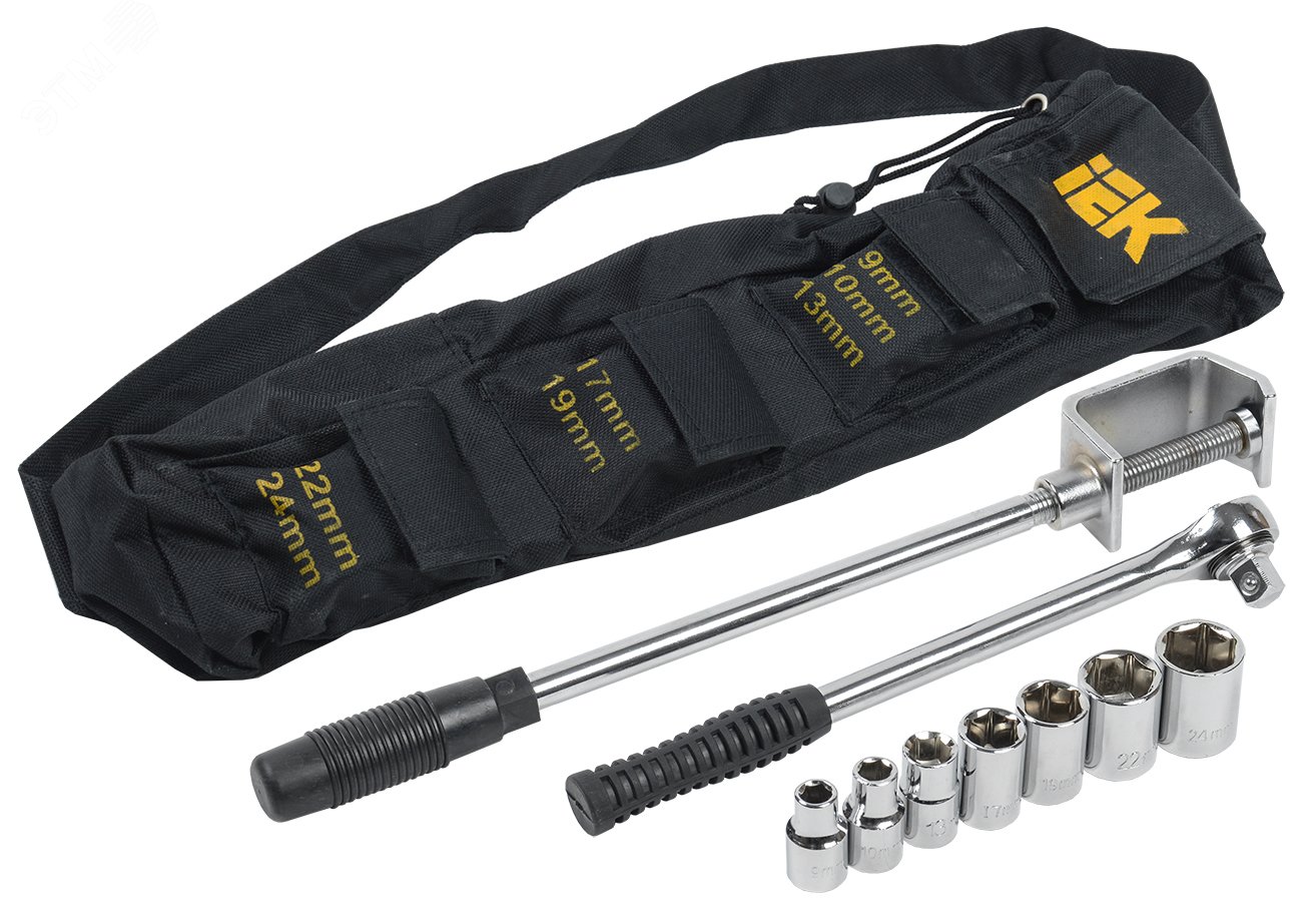 Изображение товара Набор для монтажа болтовых наконечников и соединителей НМБ-7-290, 9 предметов